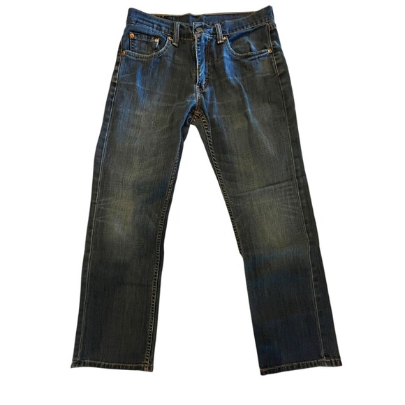 Levi Strauss 559 Jeans Relax Fit Straight Leg Tag Size 30x30 Blue - Picture 2 of 8